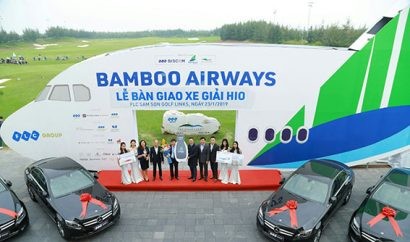 Lễ bàn giao xe sang giải thưởng HIO của Bamboo Airways Takeoff 2018 tại FLC Sam Son Golf Links