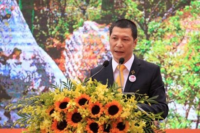 Ông Dương Thế Bằng - Chủ tịch Sun Group khu vực miền Trung phát biểu tại sự kiện