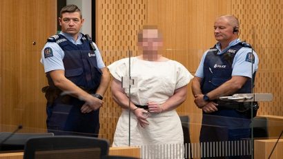Brenton Tarrant hầu tòa tại New Zealand ngày 16/3