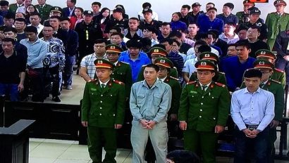  Các bị cáo tại tòa