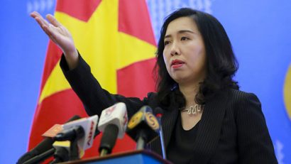 Người Phát ngôn Bộ Ngoại giao Lê Thị Thu Hằng