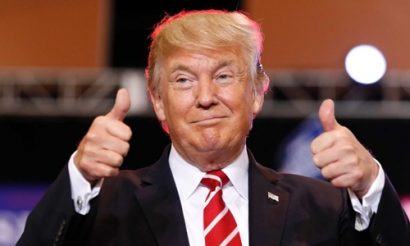 Trump tại cuộc mít tinh ở Arizona tháng 7/2018. Ảnh: AFP.