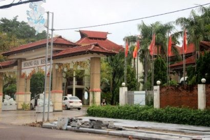  Khách sạn Hoàng Gia, địa chỉ 01 Hàn Mặc Tử, TP Quy Nhơn - nơi ở của ông Trần Duy Tùng vừa bị khám xét - Ảnh: VietNamNet