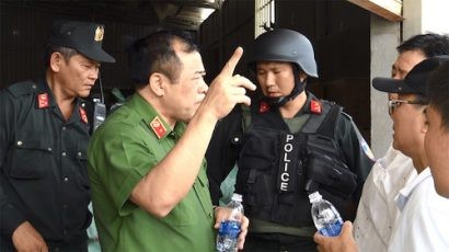 Thiếu tướng Phạm Văn Các, Cục trưởng cục CSĐT tội phạm về ma tuý (Bộ Công an) trực tiếp dẫn quân đánh án