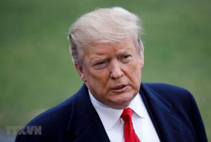 Tổng thống Mỹ Donald Trump. (Ảnh: THX/TTXVN)