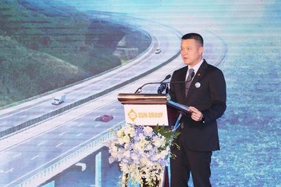 Ông Đặng Minh Trường - Chủ tịch HĐQT Tập đoàn Sun Group phát biểu tại sự kiện