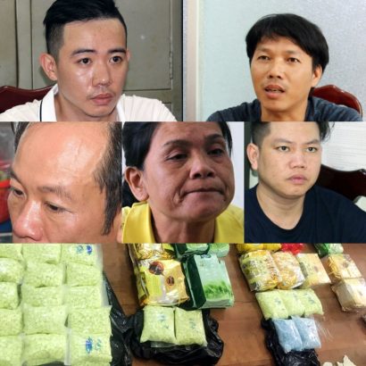  5 đối tượng bị bắt trong đường dây vận chuyển, mua bán ma túy xuyên quốc gia.