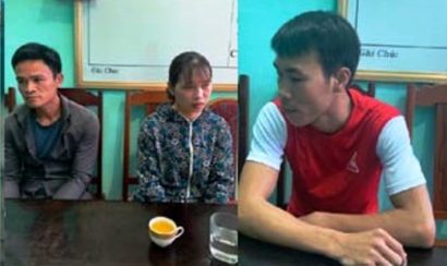  3 trong 4 đối tượng bị mời lên cơ quan công an làm việc