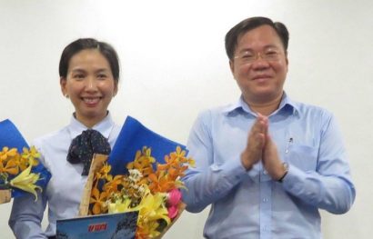 Tề Trí Dũng ,Tổng Giám đốc Công ty IPC và cấp dưới Hồ Thị Thanh Phúc