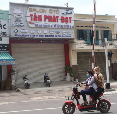  Trụ sở Công ty Tân Phát Đạt tại TP Quy Nhơn (tỉnh Bình Định) - Ảnh: MINH THÀNH