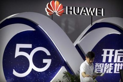 Huawei, tập đoàn công nghệ khổng lồ của Trung Quốc, dẫn đầu thế giới về công nghệ 5G. (Ảnh: AP) 