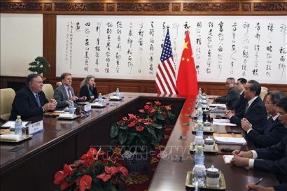  Đàm phán thương mại Mỹ-Trung đang bế tắc. Ảnh: AFP/TTXVN