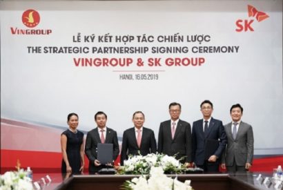  Tập đoàn SK Hàn Quốc chi 1 tỷ USD mua cổ phiếu Vingroup. Ảnh: VnExpress. 