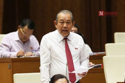 Phó Thủ tướng Thường trực Chính phủ Trương Hoà Bình. Ảnh: Ngọc Thắng 