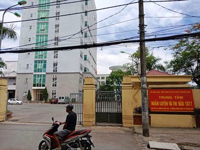 Trung tâm Huấn luyện và thi đầu thể dục thể thao tỉnh Thanh Hóa. 
