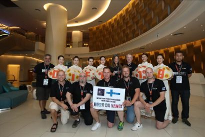 Đội pháo hoa Phần Lan - JoHo Pyro Professional Fireworks AB được đón chào tại KS Novotel Danang Premier Han River