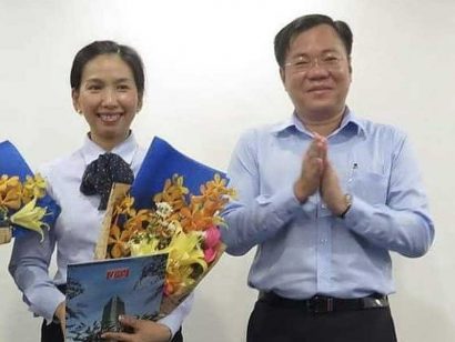  Ông Tề Trí Dũng và bà Hồ Thị Thanh Phúc năm 2017.