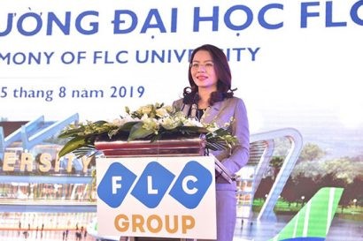 Bà Hương Trần Kiều Dung – Phó Chủ tịch HĐQT kiêm Tổng giám đốc Tập đoàn FLC
