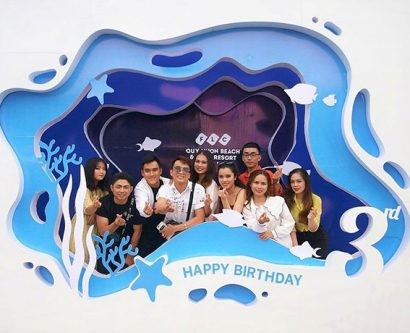Rất nhiều nhóm bạn đã lưu lại khoảnh khắc tuyệt vời dịp sinh nhật 3 tuổi FLC Quy Nhơn