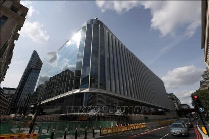 Trụ sở Goldman Sachs tại London, Anh. Ảnh: AFP/TTXVN 