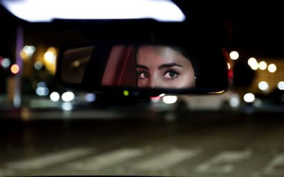 Phụ nữ Saudi Arabia trên ô tô. Ảnh: AP.