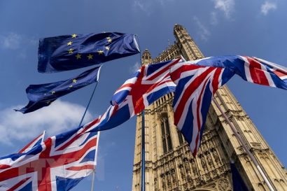 Khả năng đi đến một thỏa thuận giữa Anh và EU về vấn đề Brexit vẫn chưa rõ ràng. (Ảnh: AFP/TTXVN) 
