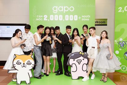 Mạng xã hội Gapo công bố cán mốc 2 triệu người dùng, trong đó phần lớn là người dùng trẻ