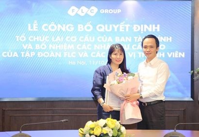 Bà Đặng Thị Lưu Vân, Trưởng ban Tài chính Thương mại của Tập đoàn FLC 