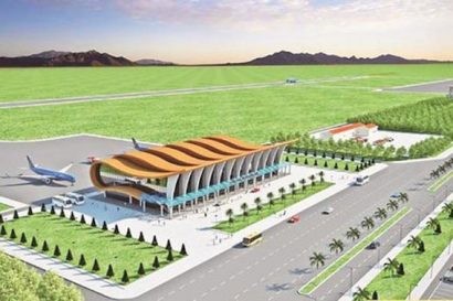Phối cảnh Cảng hàng không Phan Thiết