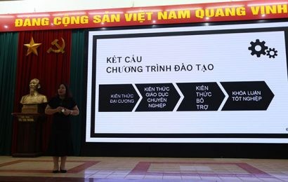 TS. Nguyễn Thị Hà Đông, Giảng viên Khoa Quản lý Kinh doanh giới thiệu về Chương trình đào tạo cử nhân Quản trị Kinh doanh 