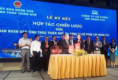 Tỉnh Thừa Thiên – Huế ký kết hợp tác chiến lược với Tập đoàn FLC 