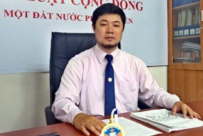 Luật sư Nguyễn An (Hãng Luật Cộng Đồng) trao đổi với PV Pháp lý