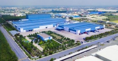 Toàn cảnh siêu nhà máy sữa của Vinamilk nằm trên diện tích rộng 20ha tại Tỉnh Bình Dương