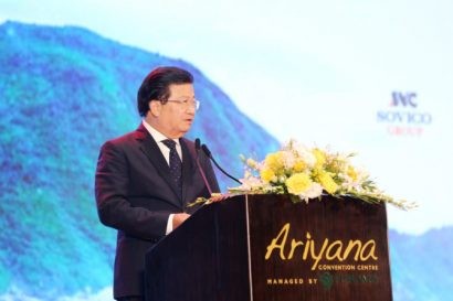 Ông Trịnh Đình Dũng, Ủy viên Trung ương Đảng, Phó Thủ tướng Chính phủ. 