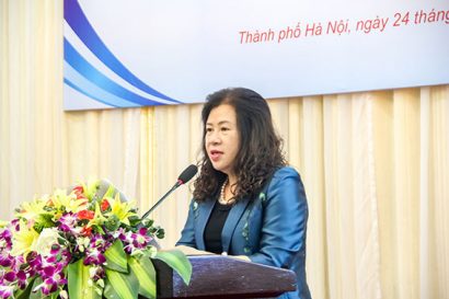 Phó Chánh án TANDTC Nguyễn Thúy Hiền phát biểu tại hội thảo 