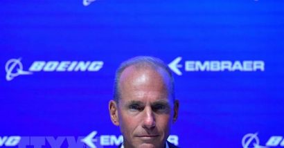 CEO của Boeing Dennis Muilenburg. Ảnh: AFP/TTXVN 