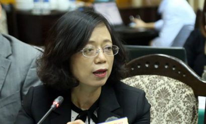  Vụ trưởng Tín Dụng Nguyễn Vân Anh. Ảnh: NĐT