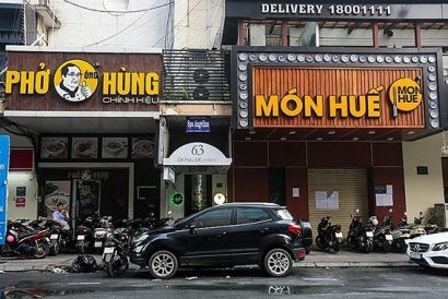  Một trong những chuỗi nhà hàng Món Huế khi còn hoạt động tại TP. Hồ Chí Minh