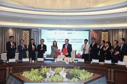 Lễ ký thỏa thuận hợp tác chiến lược toàn diện giữa Tập đoàn FLC và Agribank 