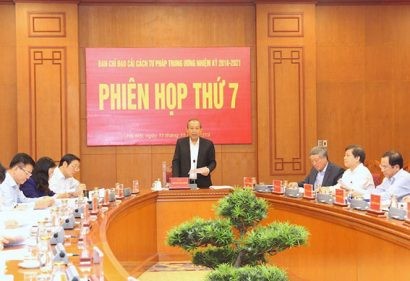 Phó Thủ tướng Thường trực Chính phủ Trương Hòa Bình phát biểu chỉ đạo tại Phiên họp
