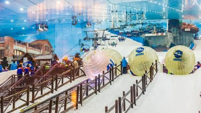 Ski Dubai mở ra những trải nghiệm tuyết kỳ thú, với nền nhiệt trung bình âm 1 độ C 