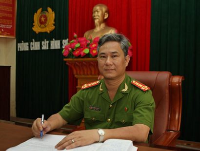 Đại tá Lê Hồng Thắng - Trưởng phòng hình sự, Công an TP.Hải Phòng 