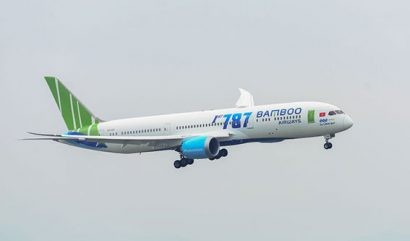 Bamboo Airways là hãng hàng không tư nhân đầu tiên tại Việt Nam khai thác máy bay thân rộng.