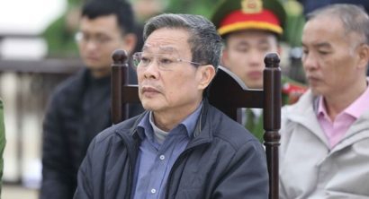 Bị cáo Nguyễn Bắc Son tại tòa 