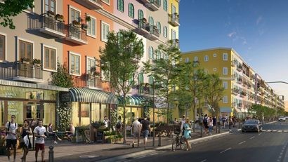 Màu sắc Địa Trung Hải rực rỡ tại Sun Grand City New An Thoi