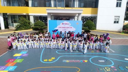 Dongsim Kindergarten là một trong những trường mầm non đã đưa Taekwondo vào chương trình học 