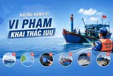 Những hành vị vi phạm khai thác IUU