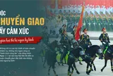 Cuộc chuyển giao đầy cảm xúc giữa hai thế hệ ngựa kỵ binh