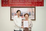 Madame Nguyễn Thị Nga được giao giữ chức Quyền Chủ tịch Hội Doanh nhân Tư nhân Việt Nam