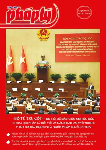 Tạp chí Pháp lý số tháng 10.2025